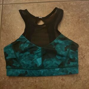 Lululemon Meshed Up Sports Bra Vintage Racerback Size 4